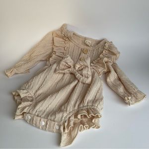 SOLD brand new, never worn delicate bohemian baby romper
